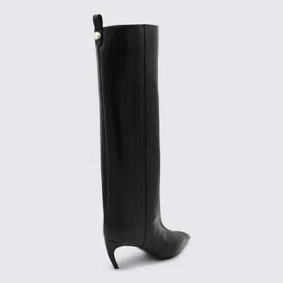 Attico Boots Blacks And Greys