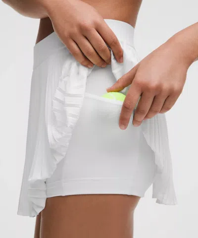 Lululemon Varsity High-rise Pleated Tennis Skirt