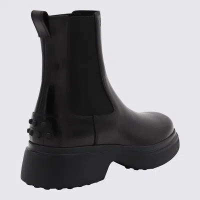 Tod's Boots Blacks And Greys