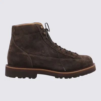 Brunello Cucinelli Men Suede Ankle Boots