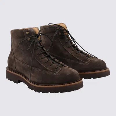 Brunello Cucinelli Men Suede Ankle Boots