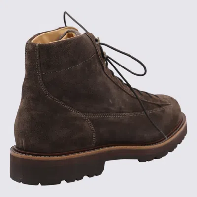 Brunello Cucinelli Men Suede Ankle Boots