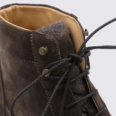 Brunello Cucinelli Men Suede Ankle Boots