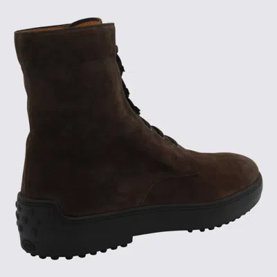 Tod's Winter Lace-up Ankle Boots