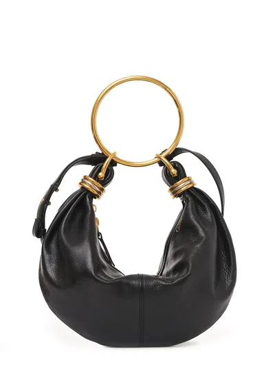 Chloé Chloè Hobo Bag Grained Leather Bag