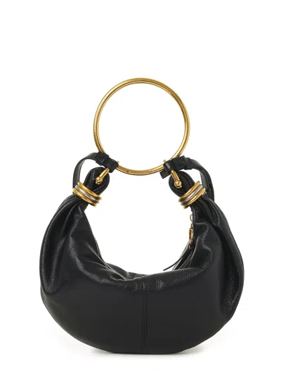 Chloé Chloè Hobo Bag Grained Leather Bag
