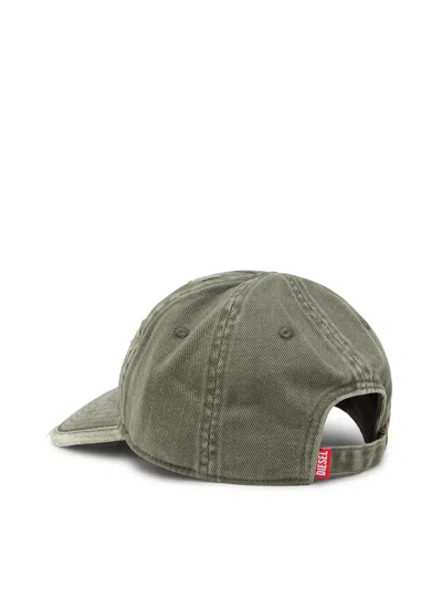Diesel C-ball-utlt Distressed Baseball Cap