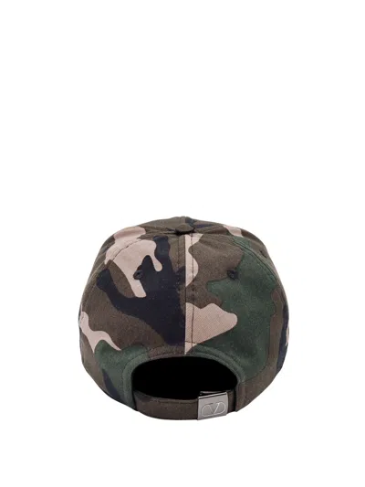 Valentino Camouflage Baseball Hat