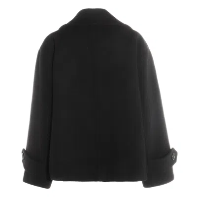 Chloé Women Double-breasted Jacket With Peaked Lapels In Multi