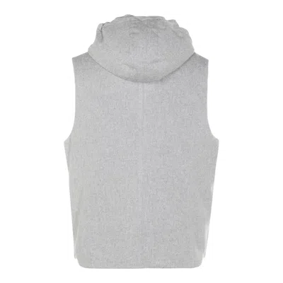 Brunello Cucinelli Coats Blacks And Greys