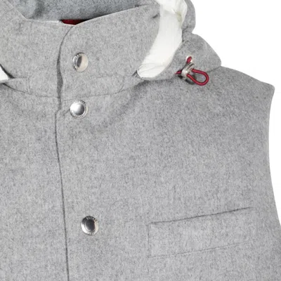 Brunello Cucinelli Coats Blacks And Greys