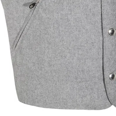 Brunello Cucinelli Coats Blacks And Greys