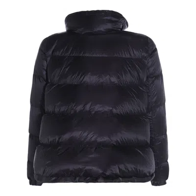 Sacai Black Nylon Down Jacket In Black
