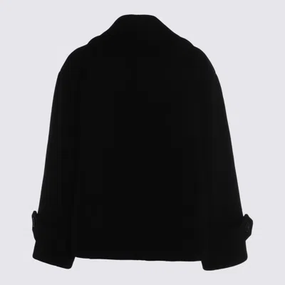 Chloé Women Double-breasted Jacket With Peaked Lapels In Multi