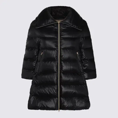 Herno Coats Blacks And Greys In Black
