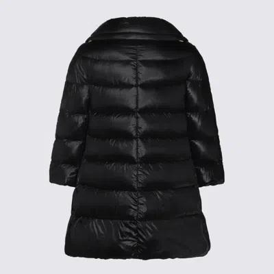 Herno Coats Blacks And Greys In Black