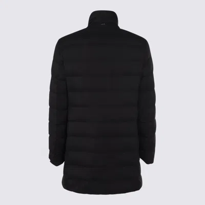 Herno Coats Blacks And Greys In Black