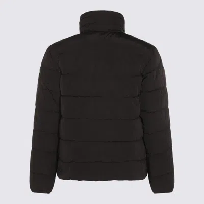 C.p. Company Coats Blacks And Greys In Brown