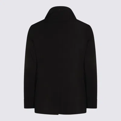 Montecore Coats Blacks And Greys In Blue