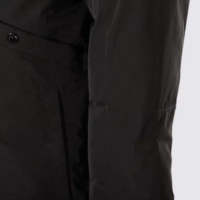 Stone Island Coats Blacks And Greys In Black