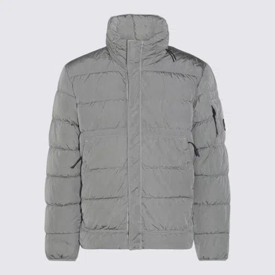 C.p. Company Coats Blacks And Greys In Multi