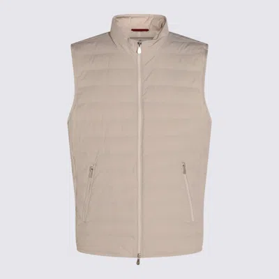 Brunello Cucinelli Quilted Zip-front Gilet In Multi