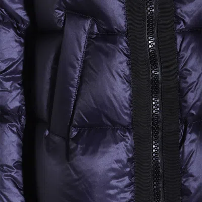 Sacai Dark Blue Nylon Down Jacket