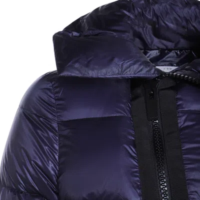 Sacai Dark Blue Nylon Down Jacket