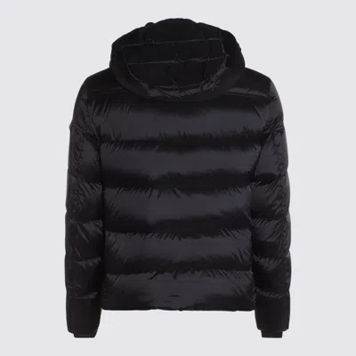 Moorer Coats Blue And Green In Black