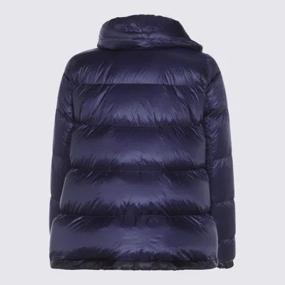 Sacai Dark Blue Nylon Down Jacket