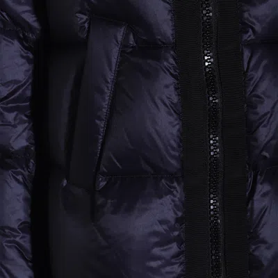Sacai Dark Blue Nylon Down Jacket