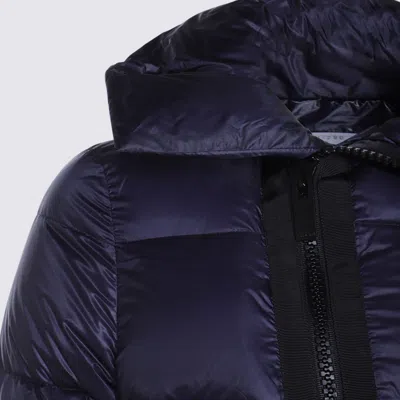 Sacai Dark Blue Nylon Down Jacket