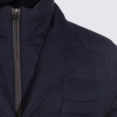 Herno Dark Blue Down Jacket