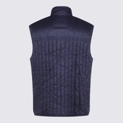 Moncler Genius Gilga Farm By Donald Glover Coats Blue And Green In Blue