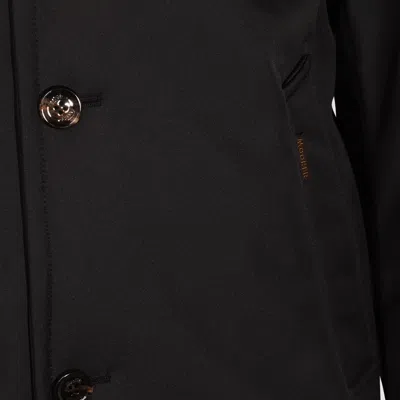 Moorer Coats Featuring High Collar And Side Pockets In Black