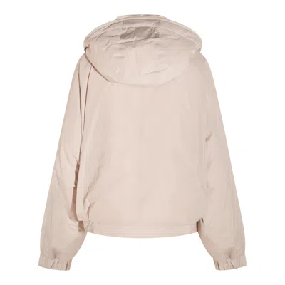 Brunello Cucinelli Puffer Jackets With Adjustable Hem And Hood In Gray