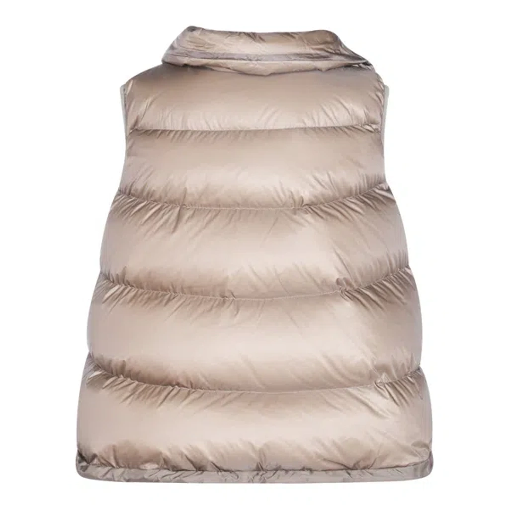 Sacai Quilted Zip-front Gilet In Neutral | ModeSens