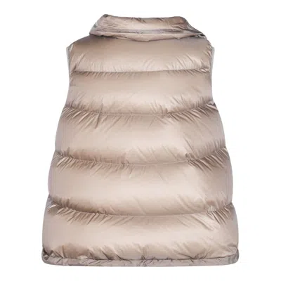 Sacai Quilted Zip-front Gilet In Gray