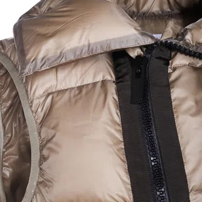 Sacai Quilted Zip-front Gilet In Gray