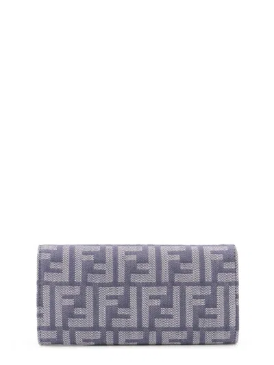 Fendi Continental With Chain Baguette Wallet