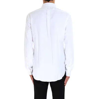 Polo Ralph Lauren Mens Button-down Long-sleeves Linen Shirt Ceramic White Xxl In White