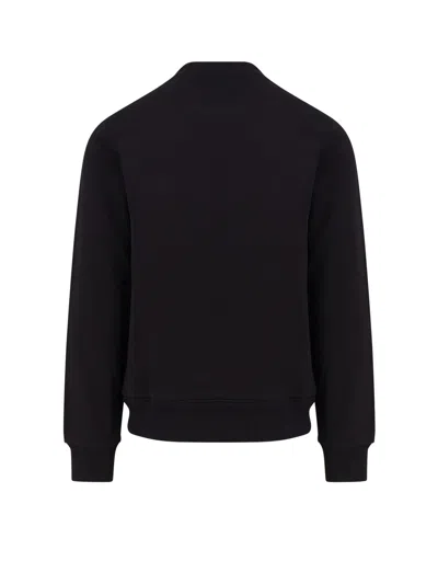 Dolce & Gabbana Logo Plaque Black Sweatshirt In Black