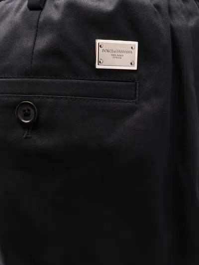 Dolce & Gabbana Dolce E Gabbana Men Dolce E Gabbana Nero Trousers In Multi