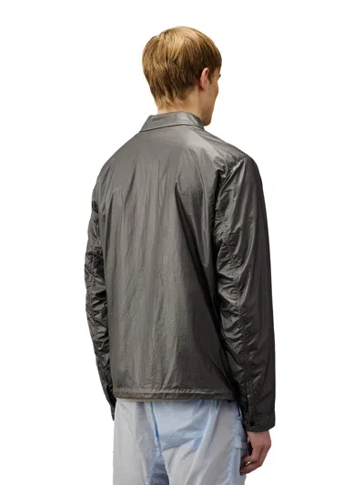 C.p. Company C.p.company Men Cs Ii Jacket With Polyurethanic Resin Coating In Gray
