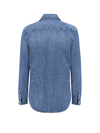 Polo Ralph Lauren Denim Shirt With Logo Embroidery