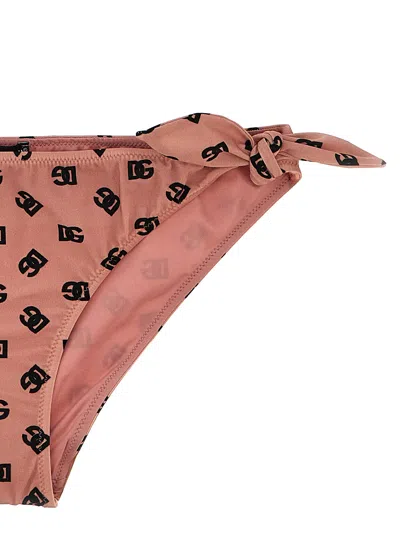 Dolce & Gabbana Dg Beachwear Multicolor In Pink
