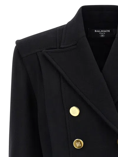 Balmain Tailored Coat With Double-breasted Design