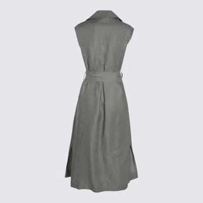 Glanshirt Dresses In Gray