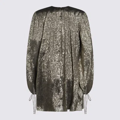 Chloé Dresses Blacks And Greys In Multi