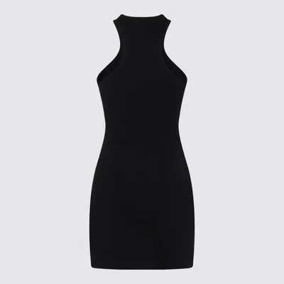 Courrèges Dresses Blacks And Greys In Black